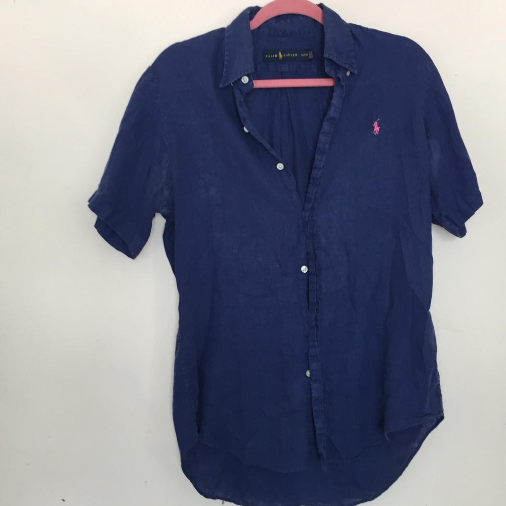 Navy Blue Ralph Lauren Shirt